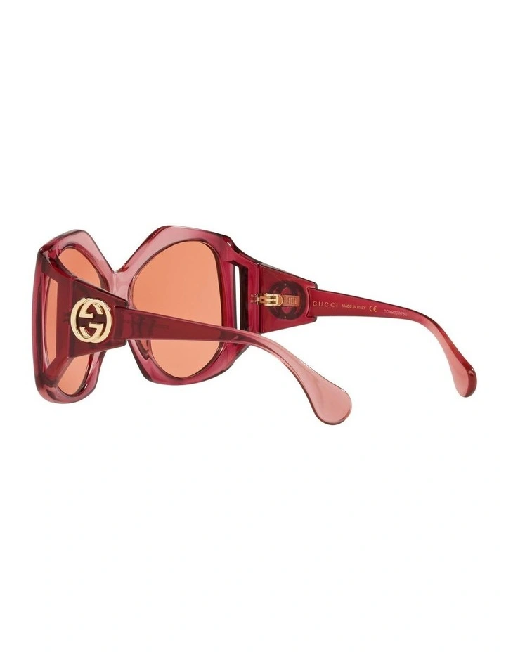 GG0875S Red Sunglasses