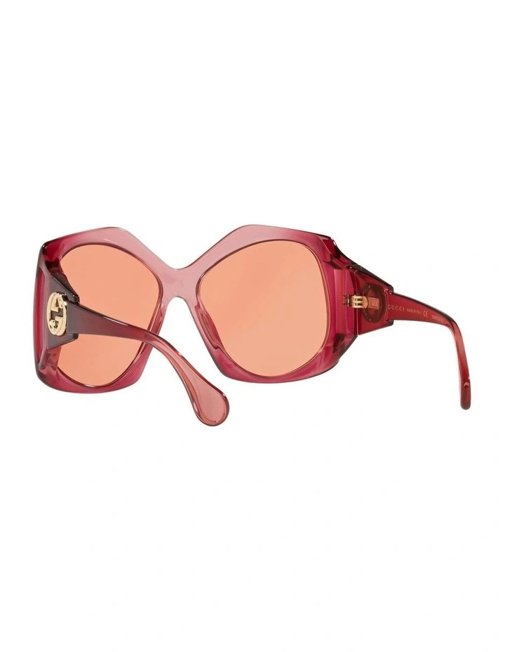 GG0875S Red Sunglasses