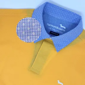 Harmont & Blaine Vietri Collar Polo - Yellow