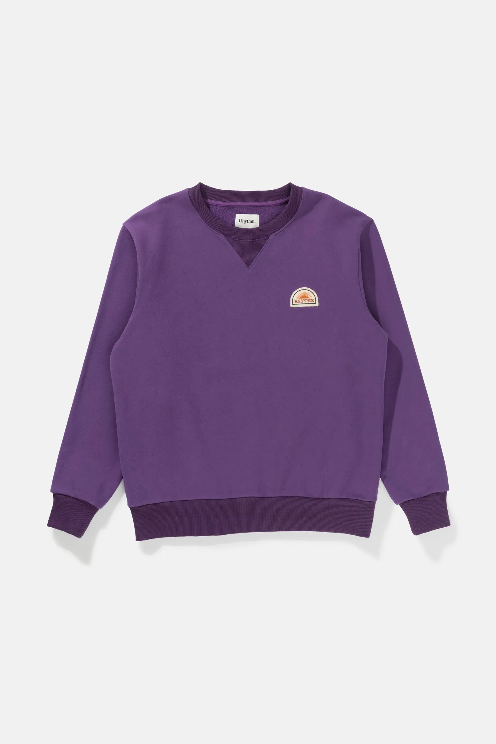 Heavyweight Fleece Crew Plum