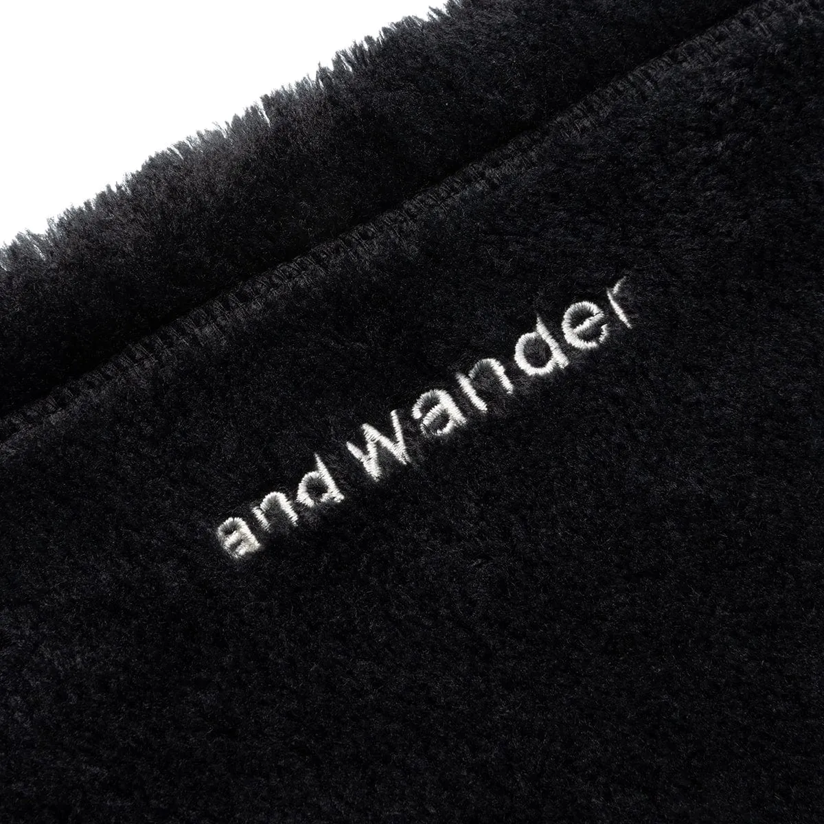 HIGH LOFT FLEECE NECK WARMER BLACK | Bodega