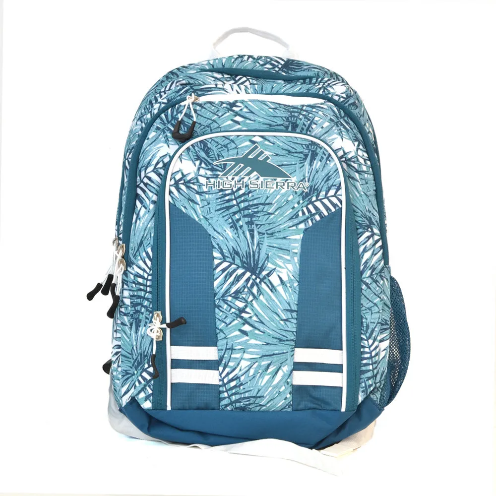 High Sierra Blaise Backpack Palms/Lagoon/White