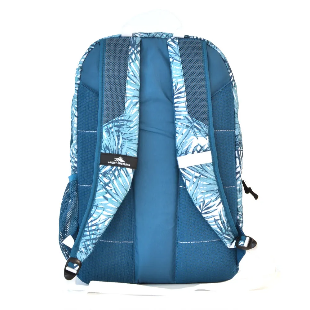 High Sierra Blaise Backpack Palms/Lagoon/White