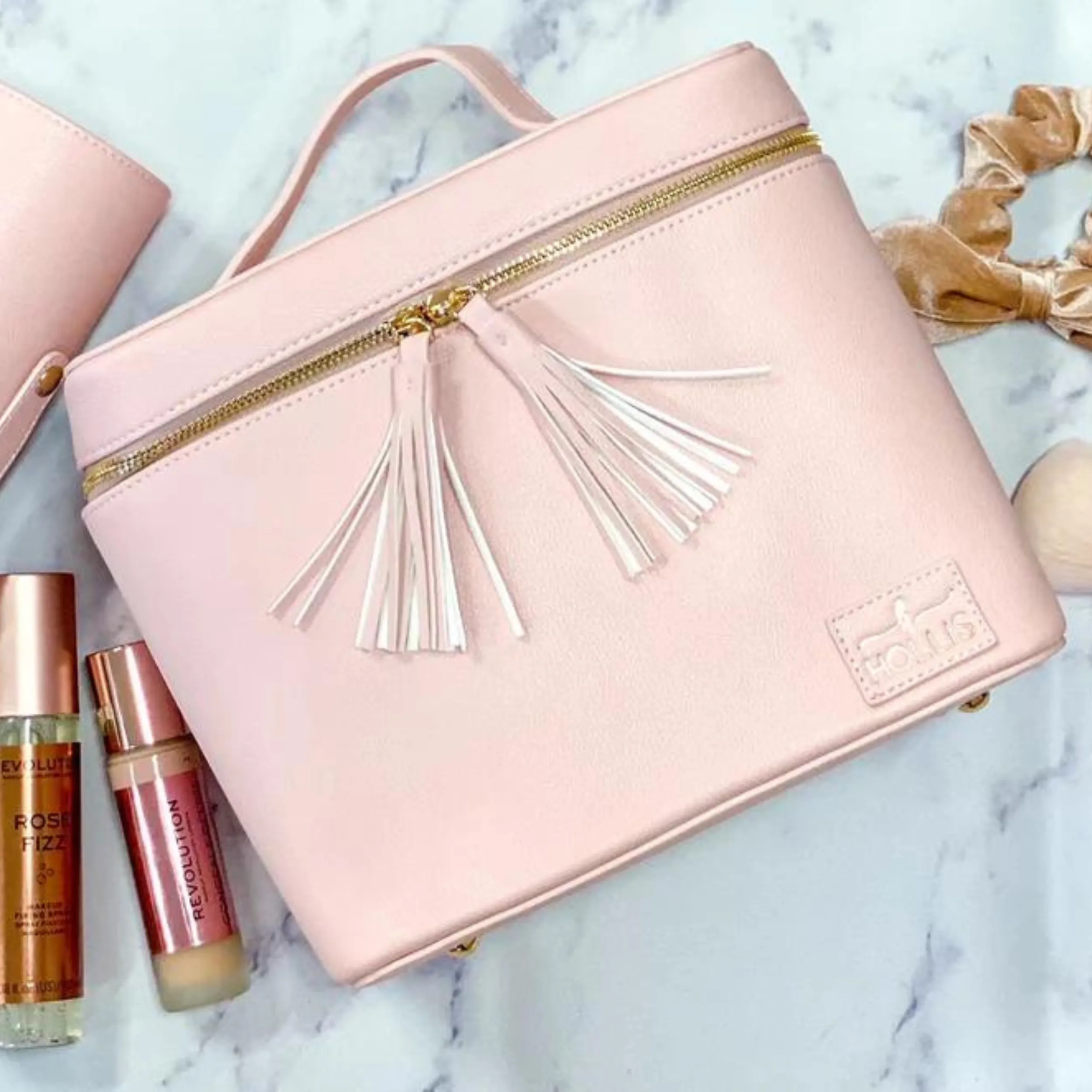 Hollis | Lux Bag in Blush