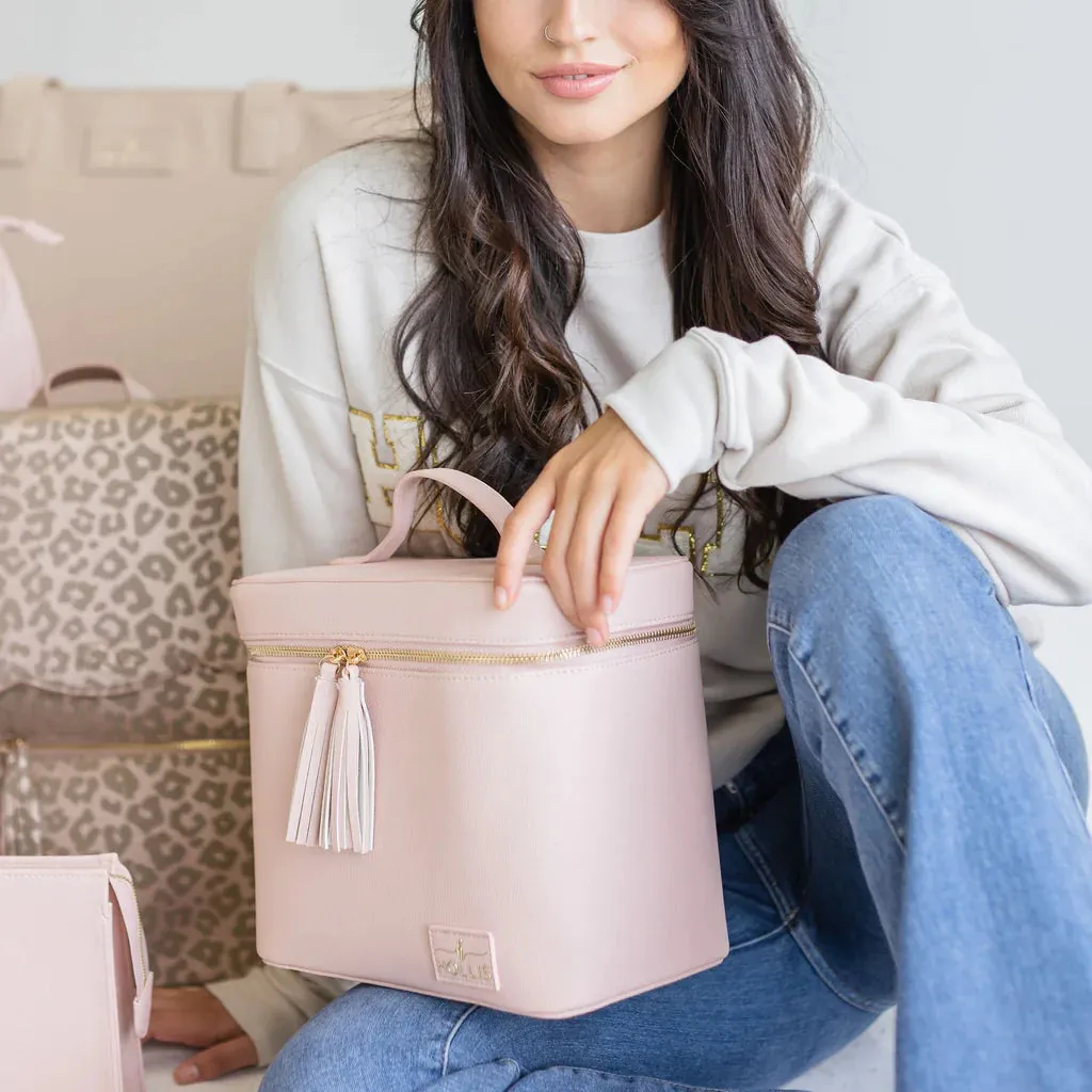 Hollis | Lux Bag in Blush