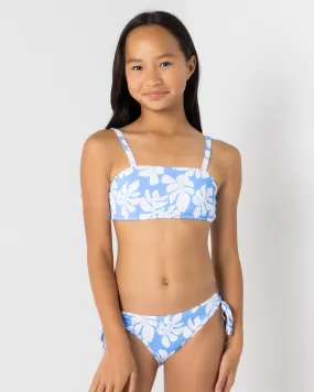 Kaiami Girls' Dexter Bandeau Bikini Set