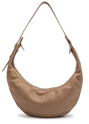 KHAITE Augustina grained leather hobo bag  -                         -                     -                