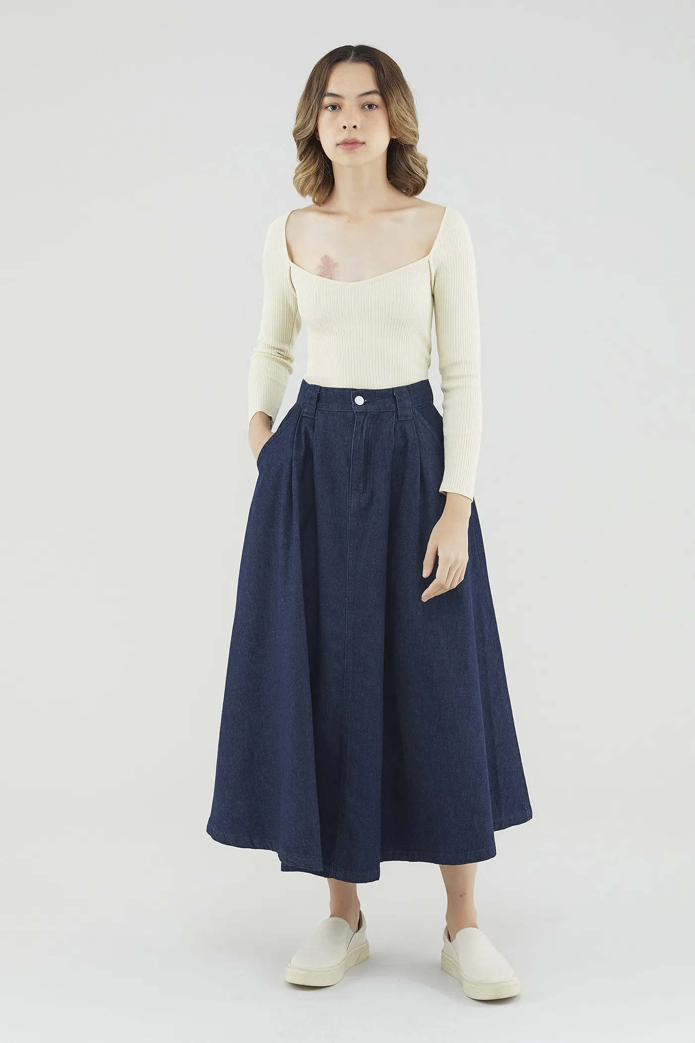 Kindall Denim Skirt 