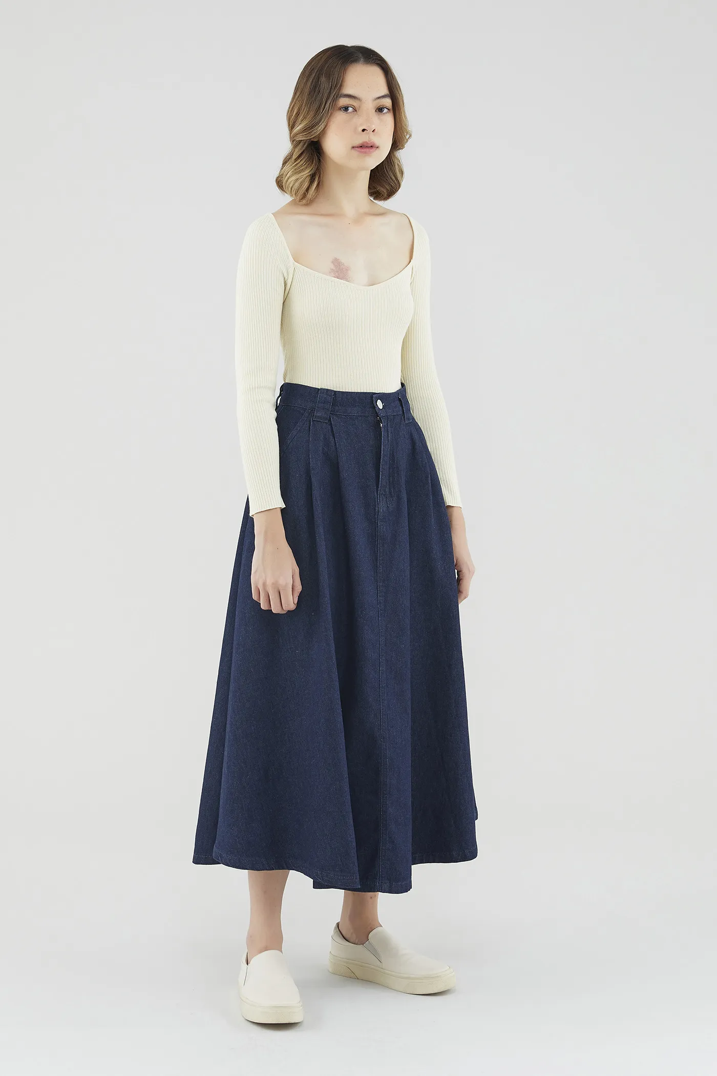 Kindall Denim Skirt 