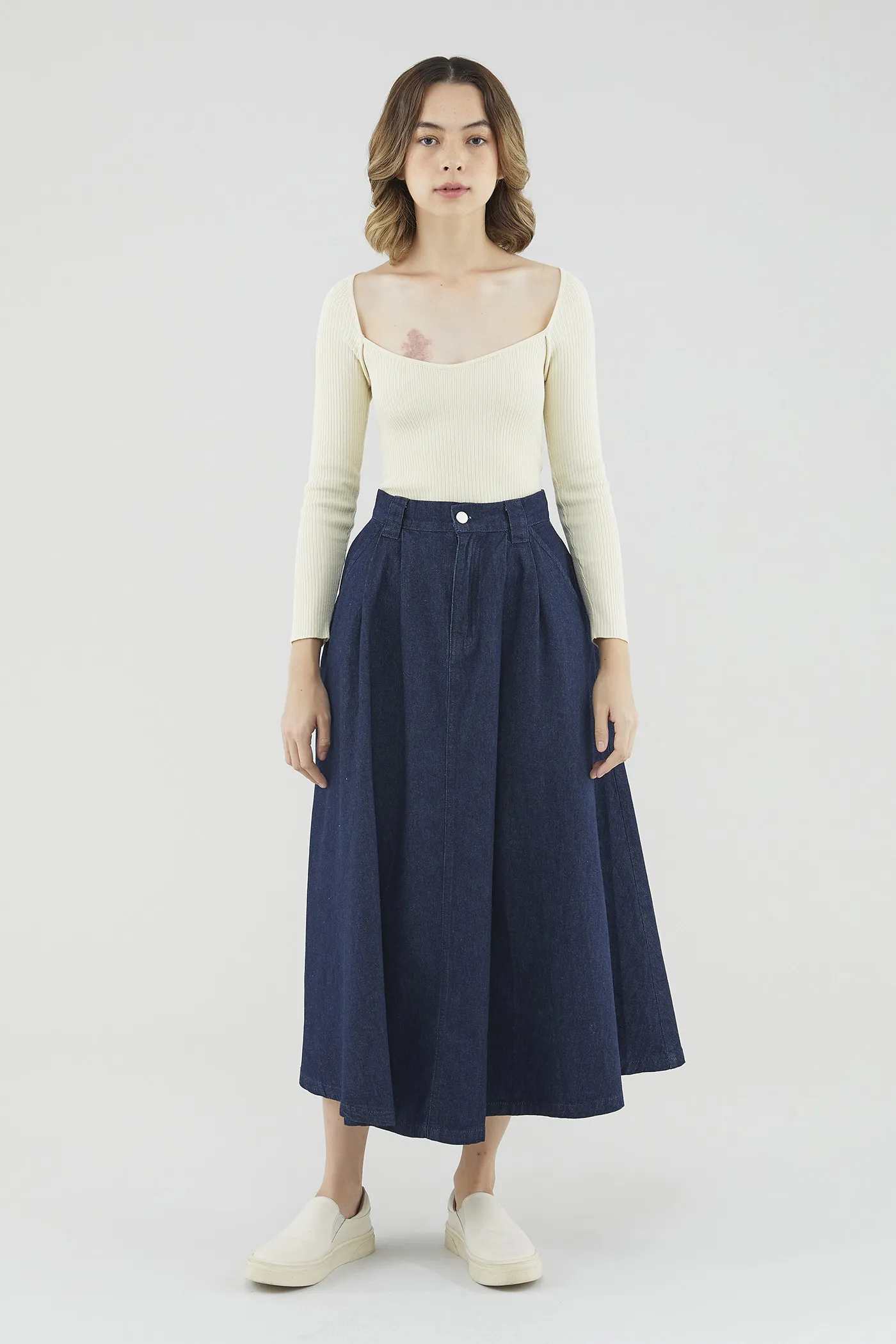 Kindall Denim Skirt 