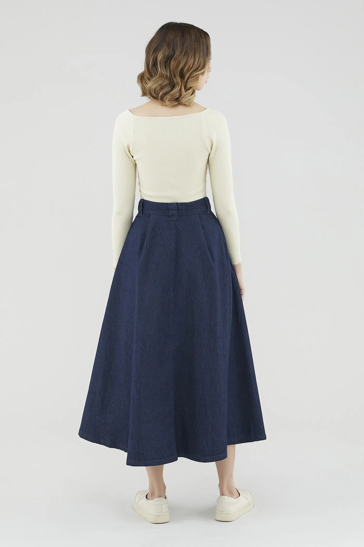 Kindall Denim Skirt 