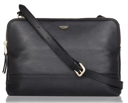 Knomo Davies Leather Cross Body Bag 