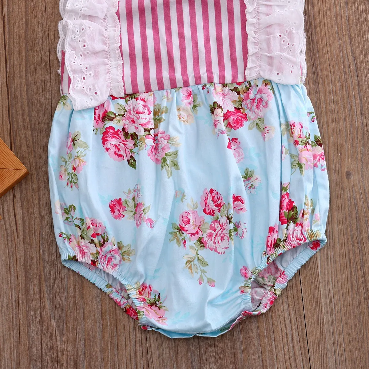 Lace Floral Romper