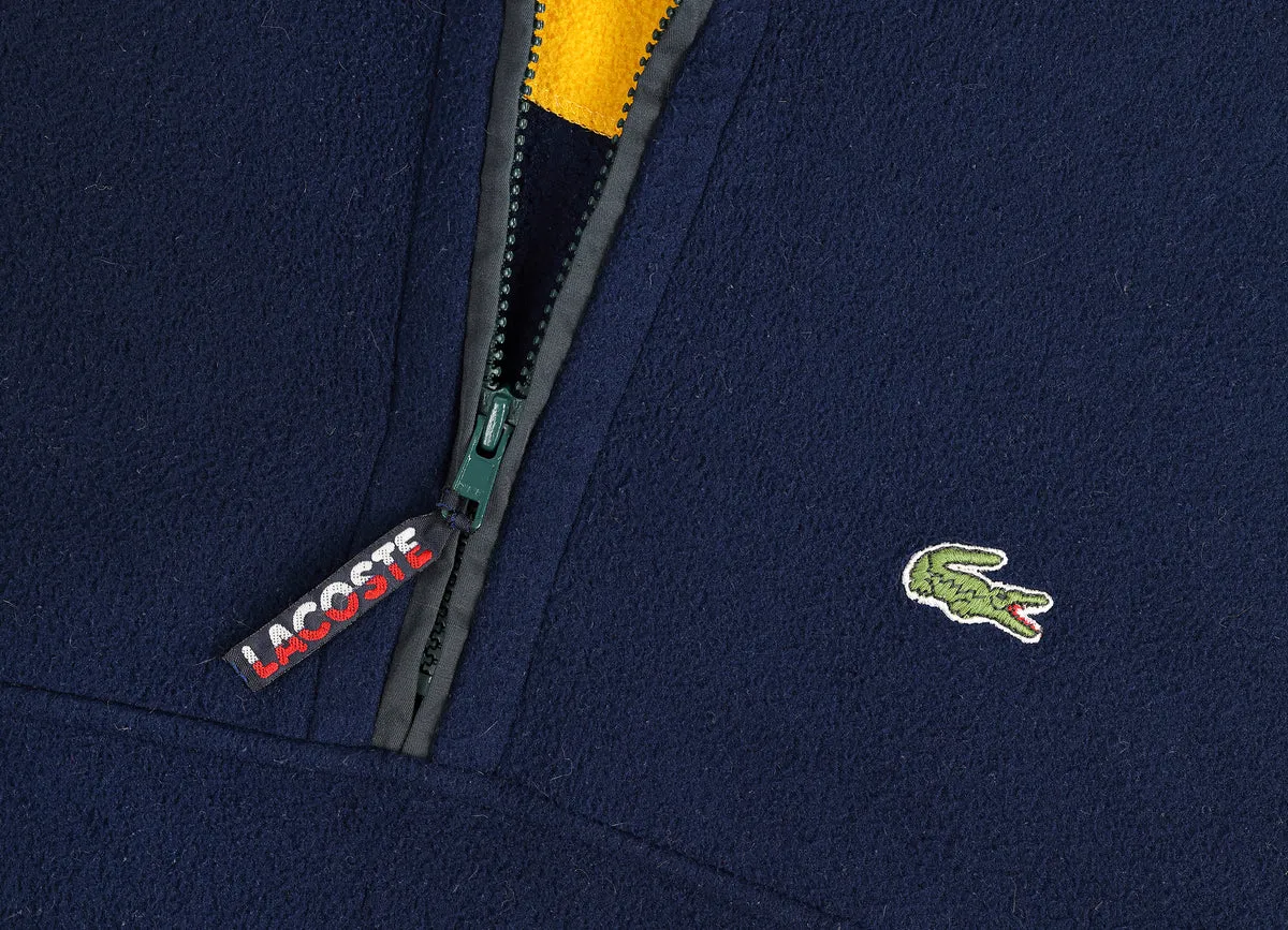 Lacoste 1/4 Zip Fleece - Blue - L