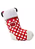 Loungefly Disney Minnie Cosplay Christmas Stocking Cross Body Bag