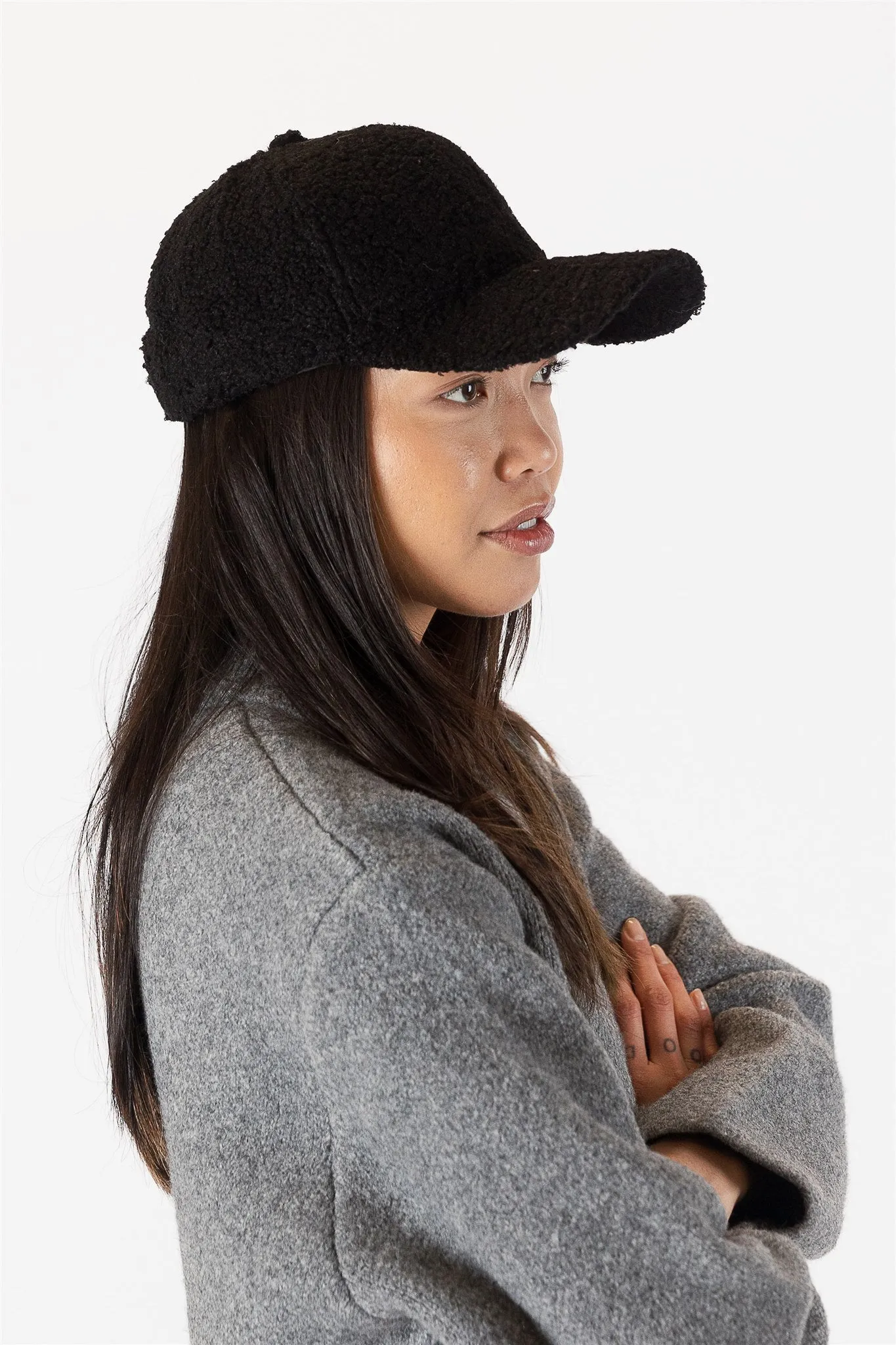 Lyla+Luxe, Sherpa Baseball Hat  