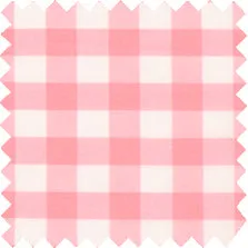 Made-to-Order Mandarin Tunic in Pink Gingham Poplin