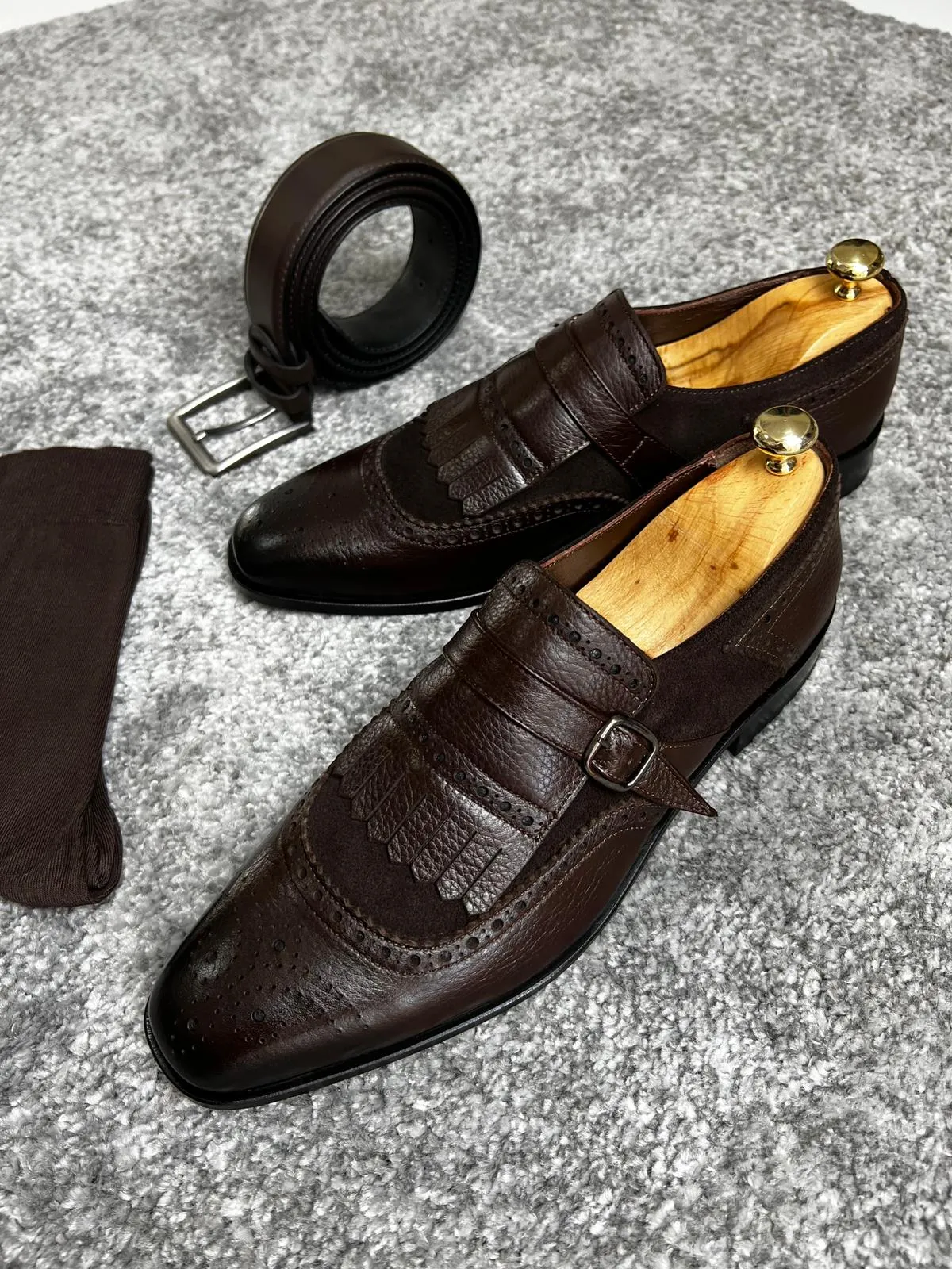 Madison Neolite Sole Tasseled Brown Classic Shoes