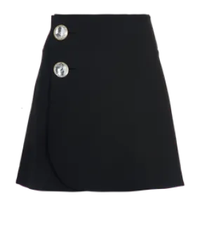 Marni Crystal Button Skirt