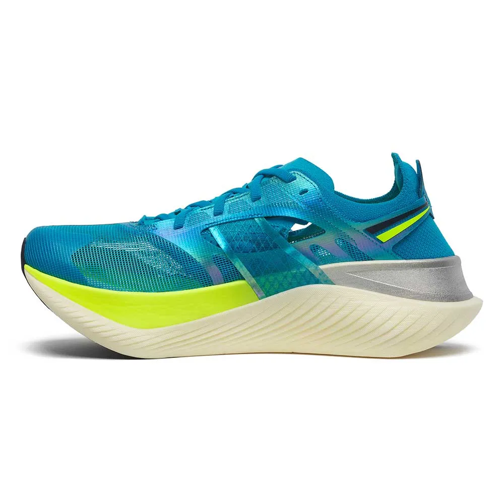 Men's Endorphin Elite Running Shoe  - ViZiBlue/Citron - Regular (D)