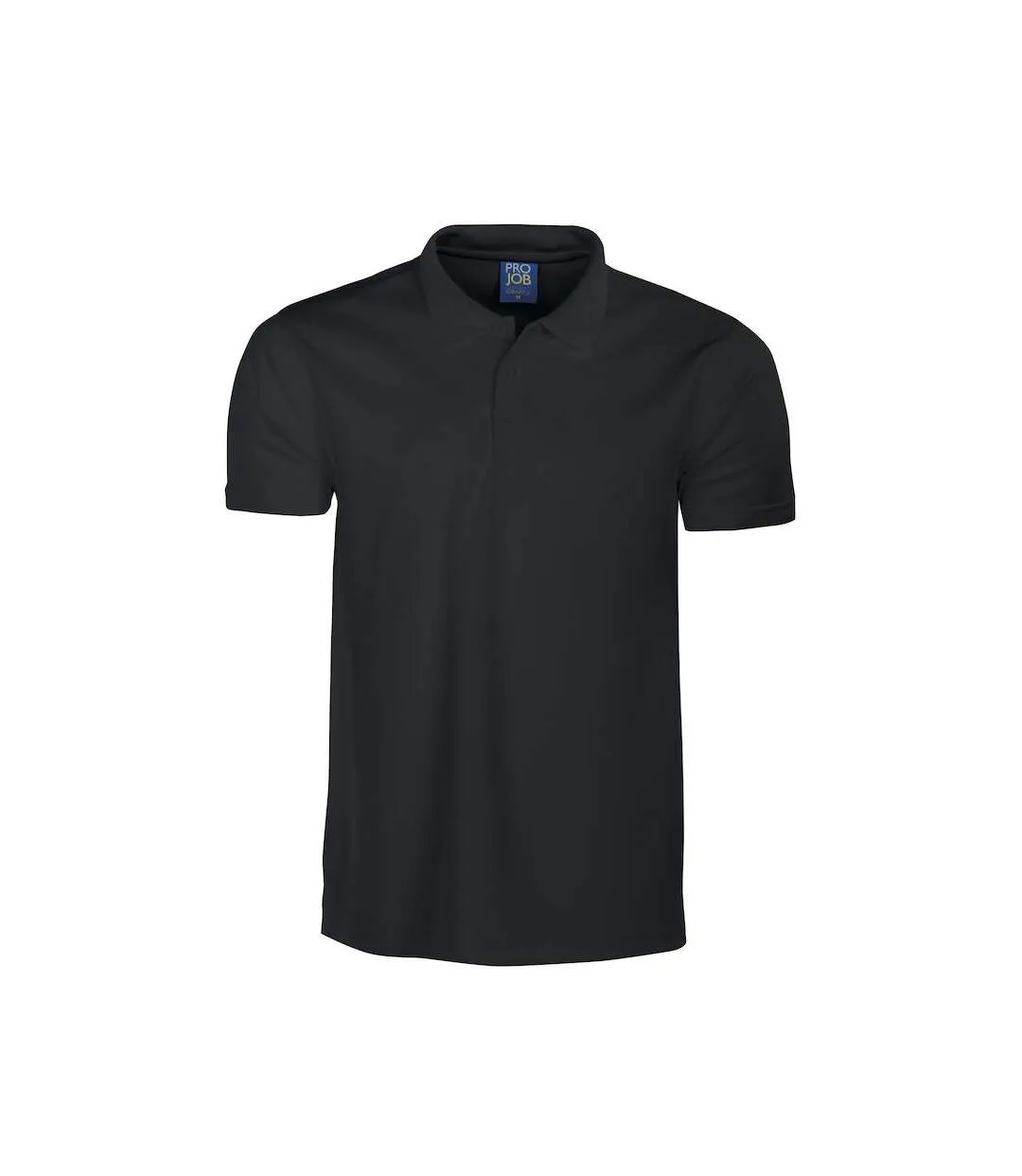 Mens pique polo shirt black Projob