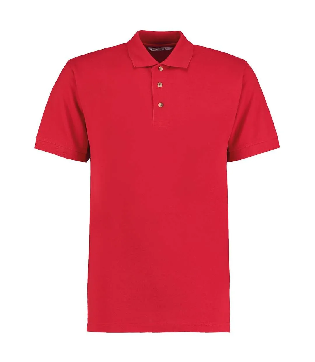 Mens workwear superwash 60c polo shirt red Kustom Kit