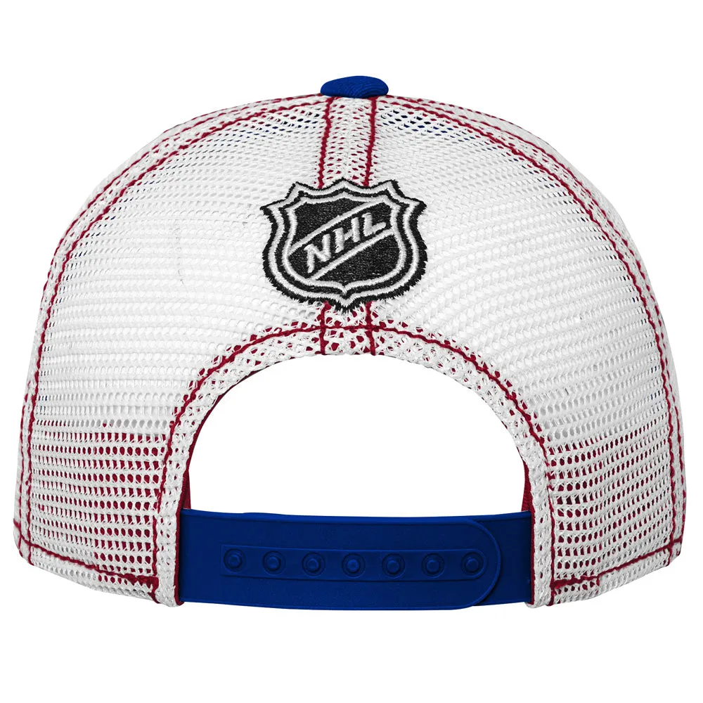 MONTREAL CANADIENS LOCKUP YOUTH MESHBACK ADJUSTABLE HAT