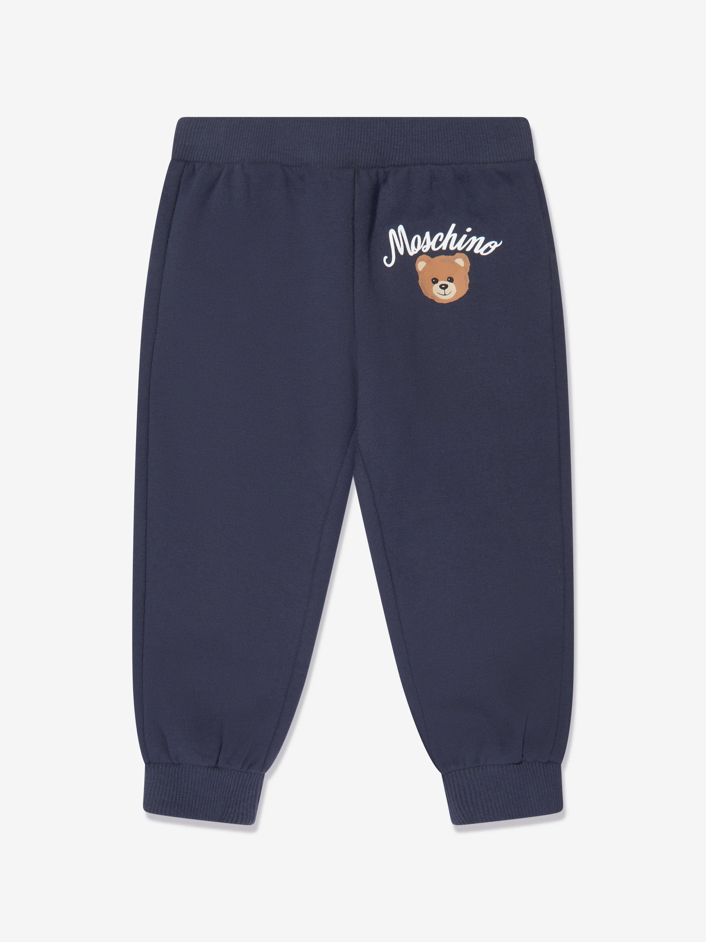 Moschino Baby Teddy Logo Tracksuit in Navy