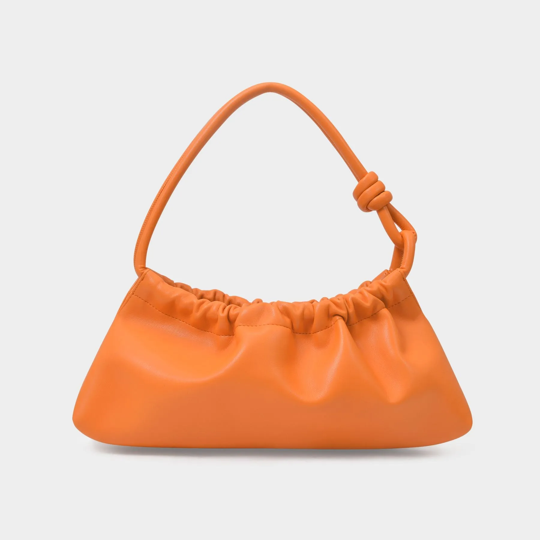 Nanushka  Valerie Bag in Orange Vegan Leather