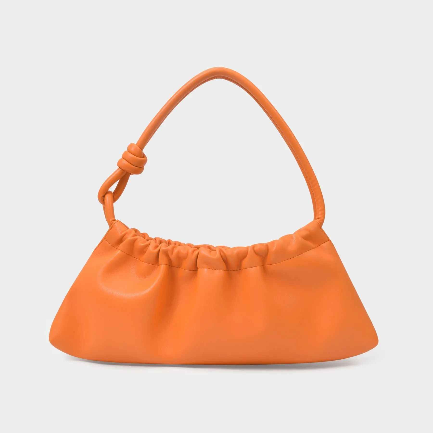 Nanushka  Valerie Bag in Orange Vegan Leather