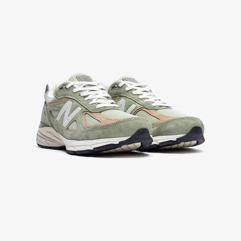 New Balance 990v4 MiUSA - Teddy Saints Olive Incense