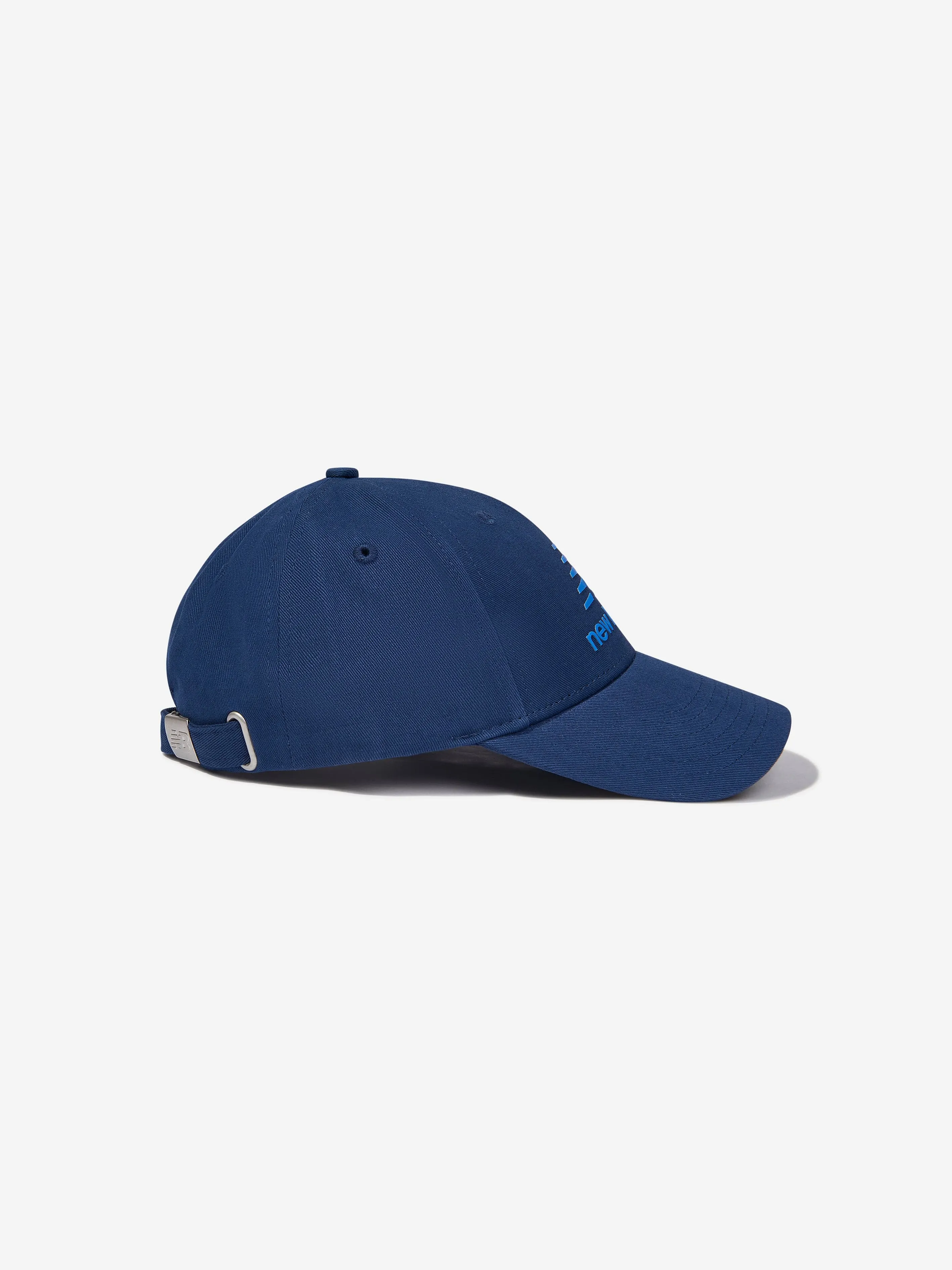 New Balance Boys Stacked Logo Cap in Navy