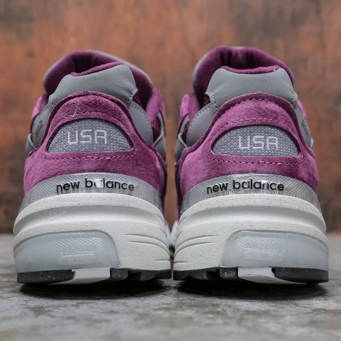 New Balance Men 992 M992BA - Made In USA (purple / grey)