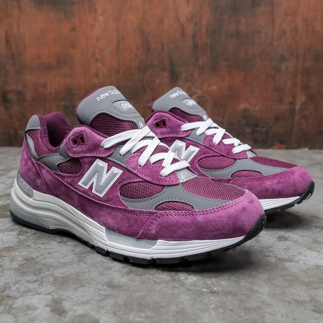 New Balance Men 992 M992BA - Made In USA (purple / grey)