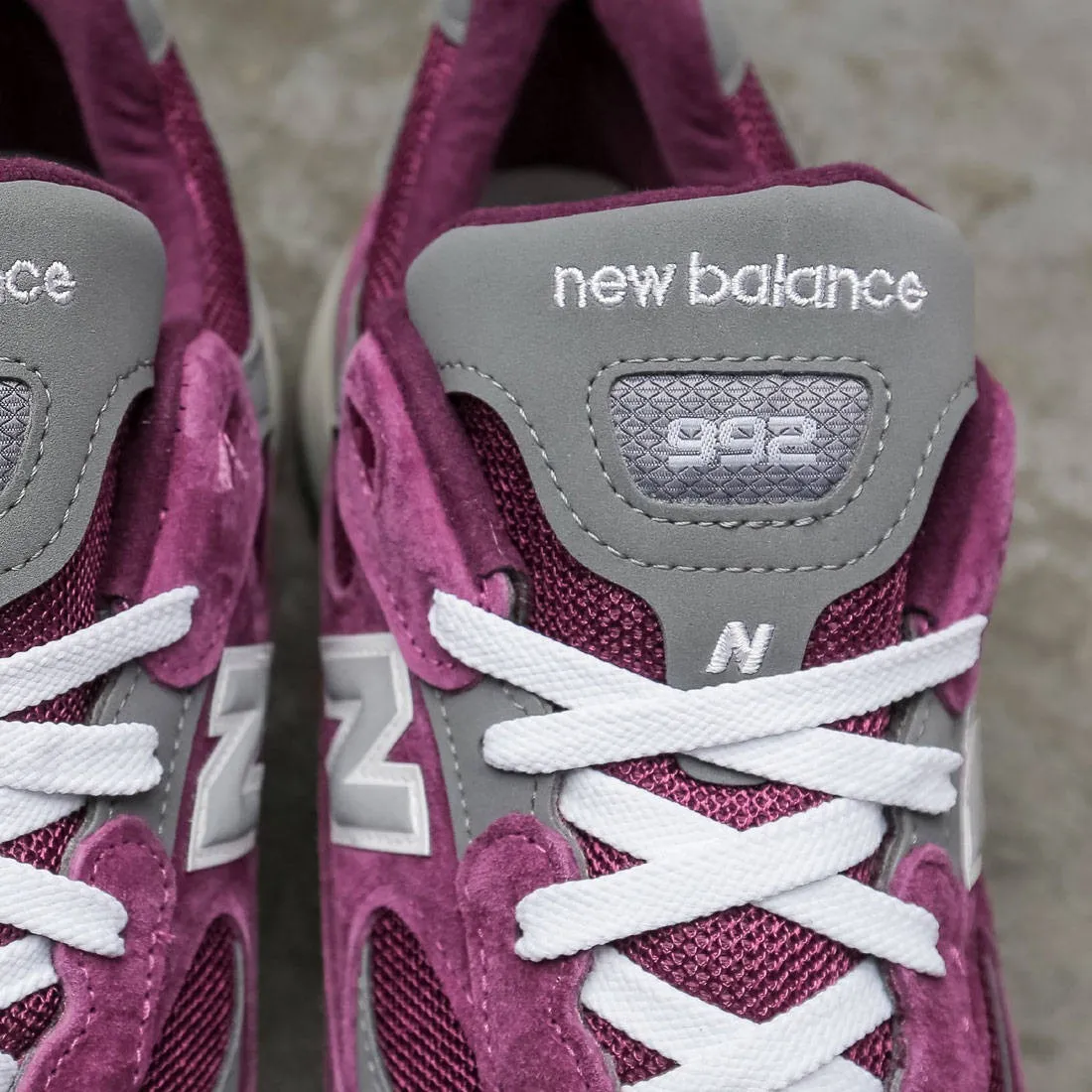 New Balance Men 992 M992BA - Made In USA (purple / grey)