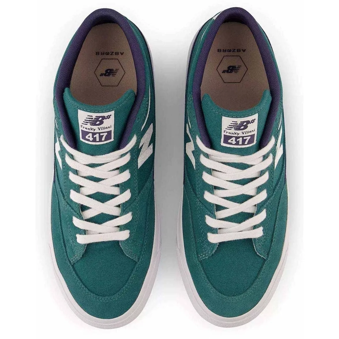 New Balance Numeric Numeric 417 Villani (Vintage Teal/White)