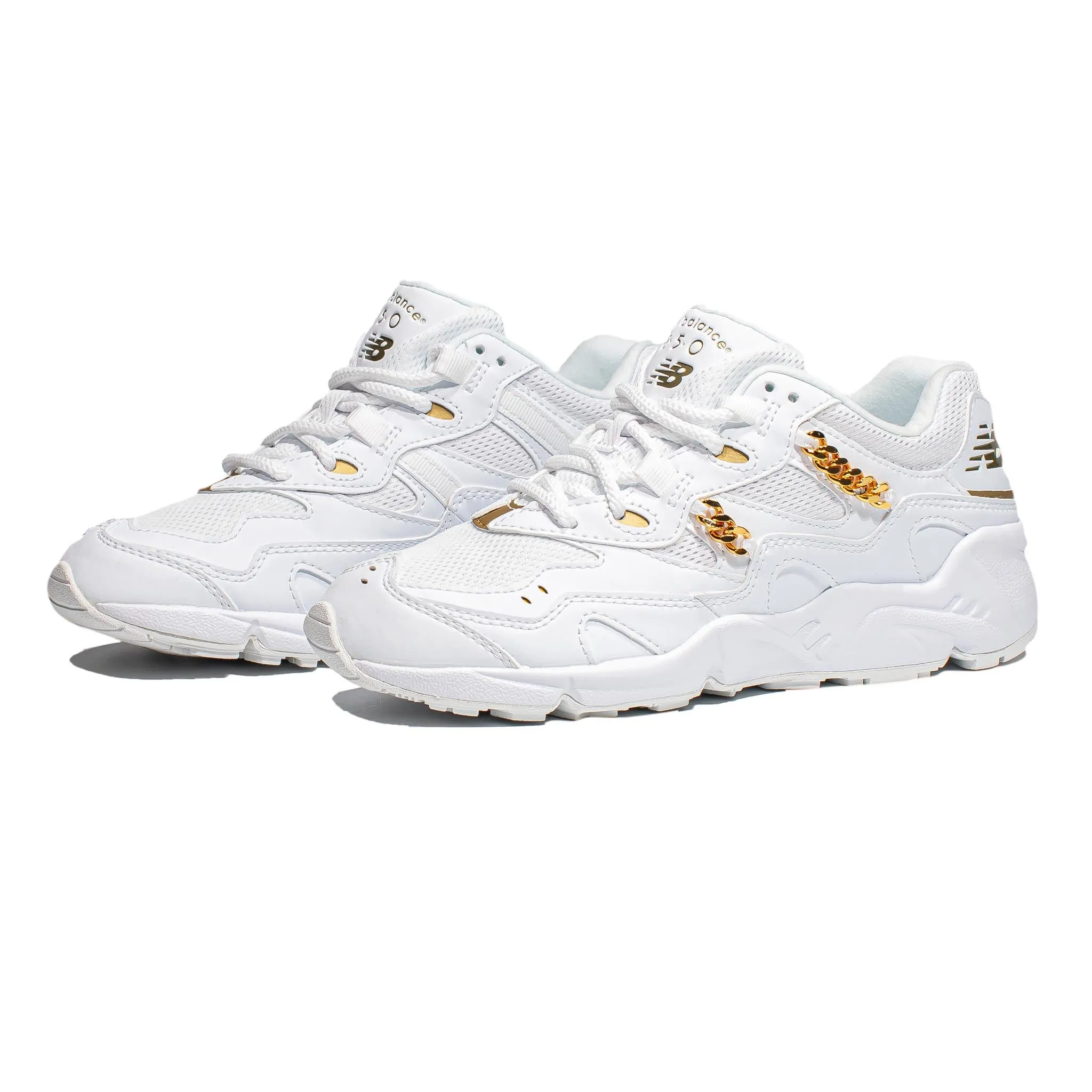 New Balance WL850GFB White/Gold