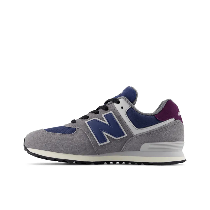 New Balance Youth 574 Running Shoe - GC574KGN (Wide)