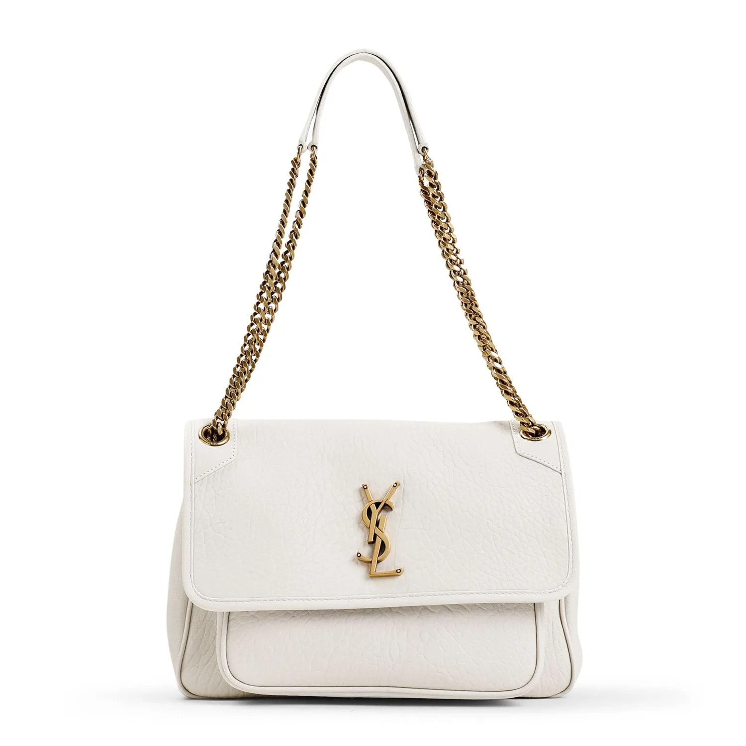 NIKI CREAM-COLOURED MEDIUM BAG