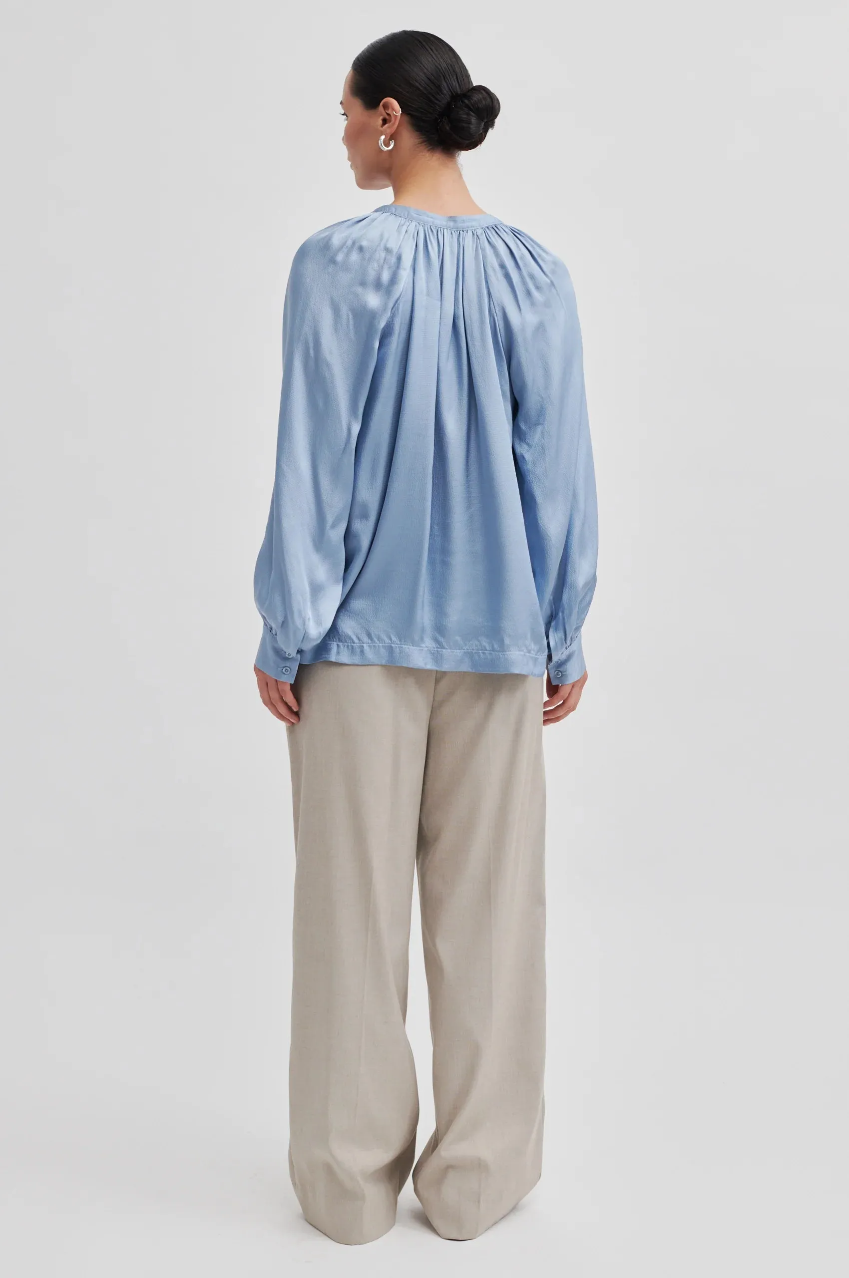 Noma Tunic Blouse Ashley Blue