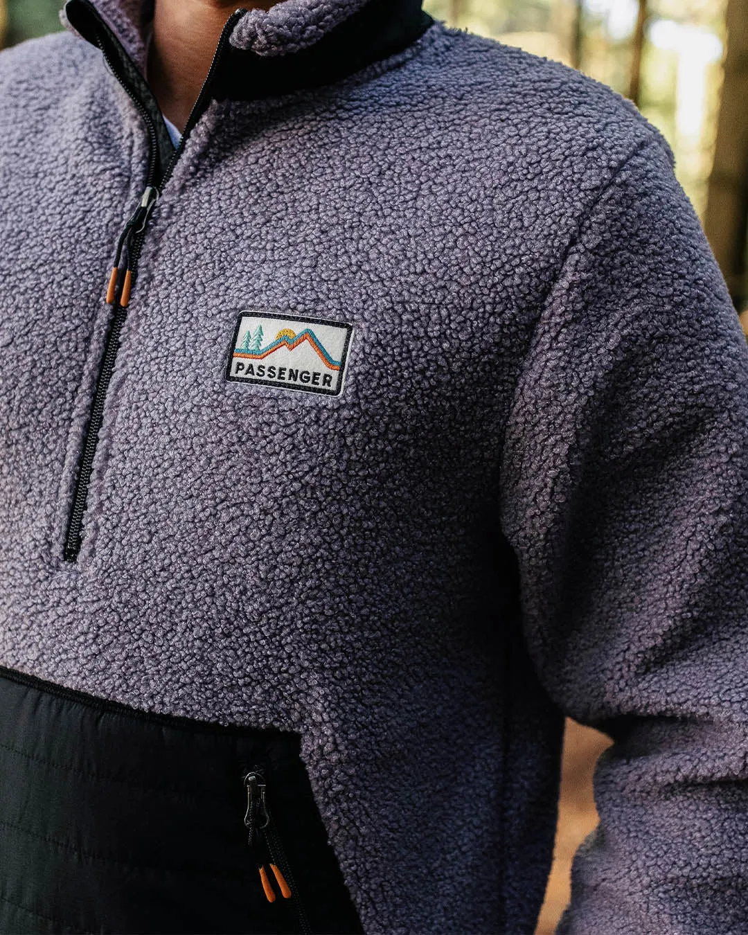 Oceanside Recycled Polar-Lined Sherpa Fleece