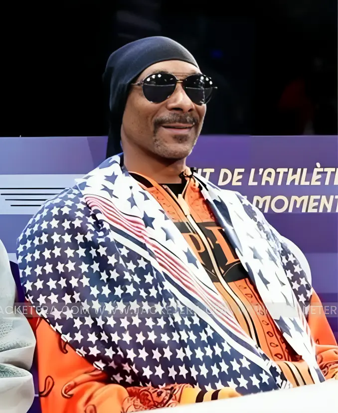 Olympics 2024 Snoop Dogg Orange Tracksuit