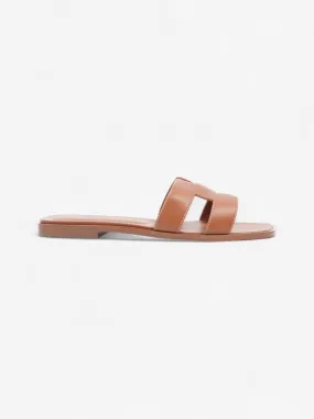 Oran Sandals Brown Leather EU 40 UK 7