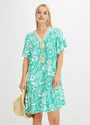 Paisley Print Tunic Dress by bonprix | Look Again