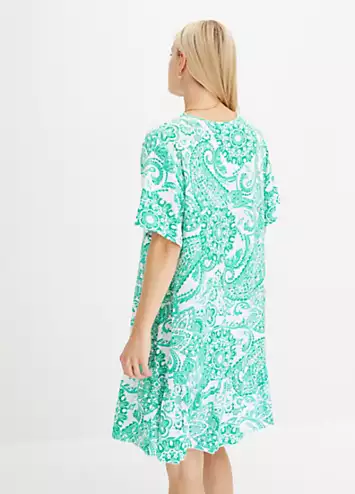 Paisley Print Tunic Dress by bonprix | Look Again