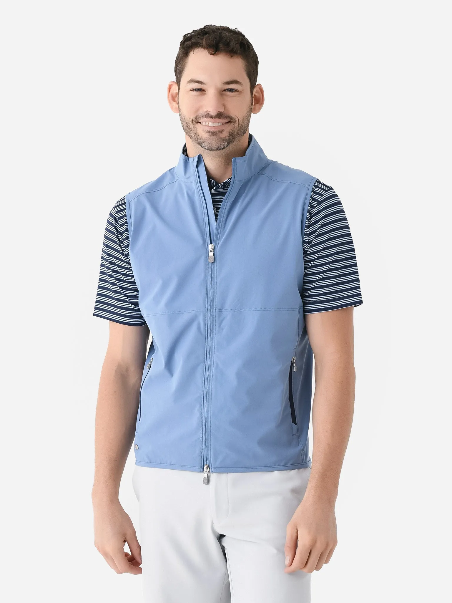     PETER MILLAR  Crown Crafted Men's Flex Adapt Full-Zip Vest    