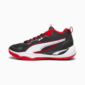 Playmaker 2023 Unisex Sneakers | PUMA Black-PUMA White-For All Time Red | PUMA Sneakers | PUMA 