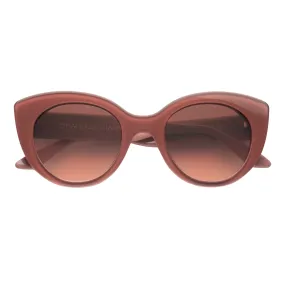 Portia Sunglasses - Brick Red