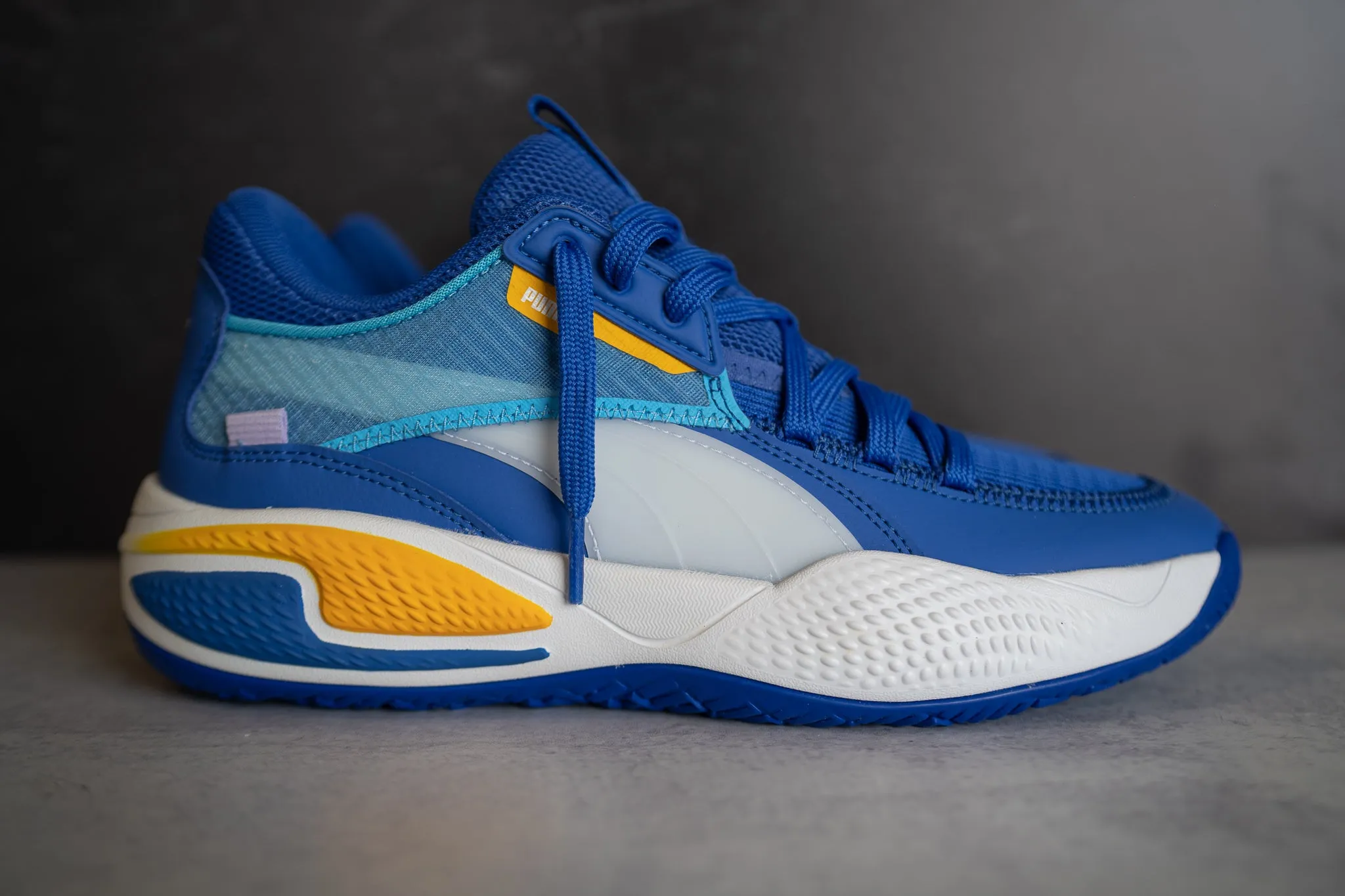 Puma Court Rider (Dazzling Blue/Saffron)