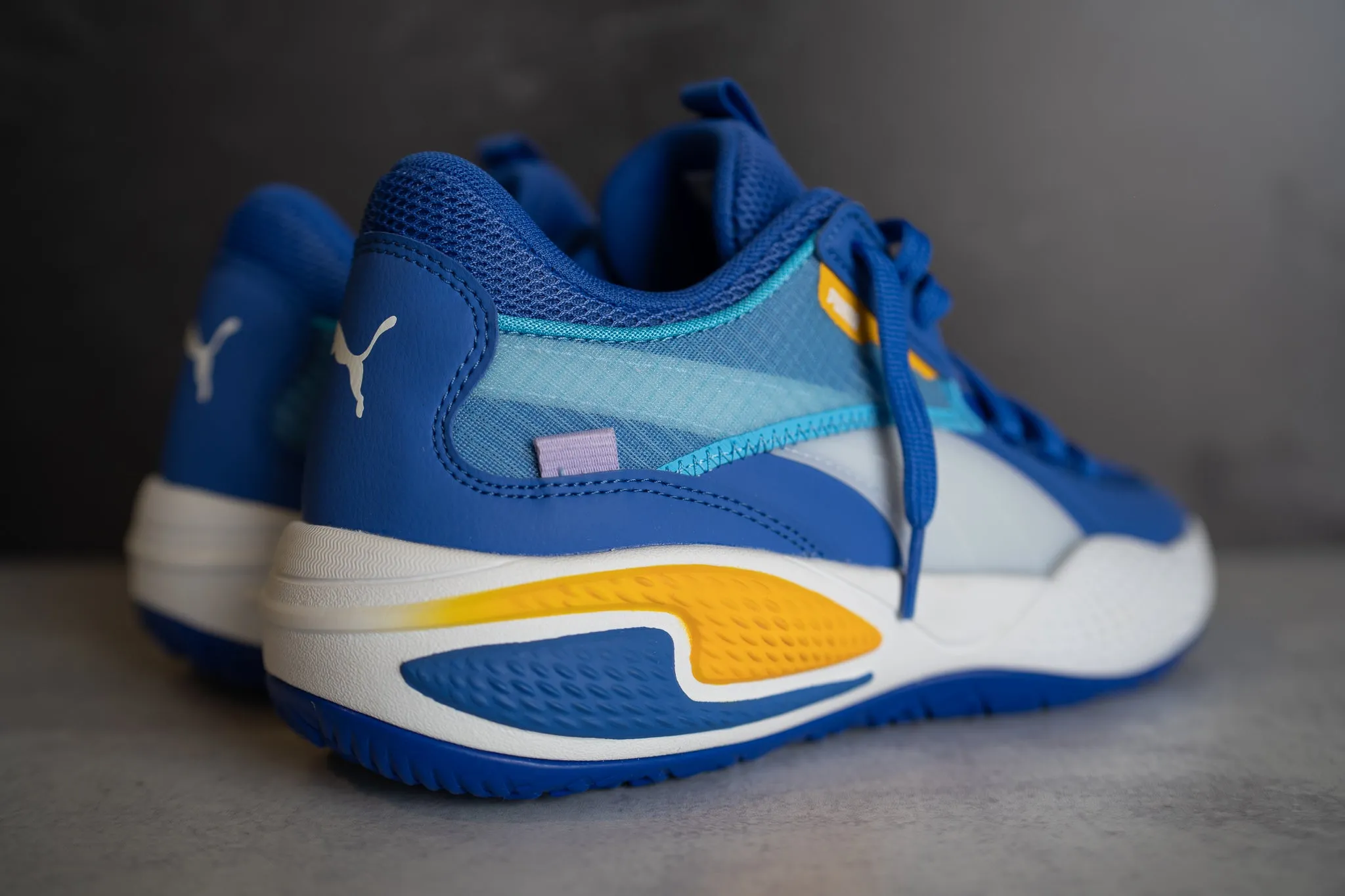 Puma Court Rider (Dazzling Blue/Saffron)